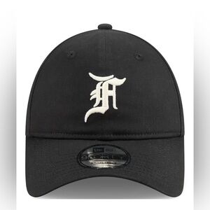 Men's Chicago White Sox New Era x Fear of God Black 9FORTY Adjustable Hat